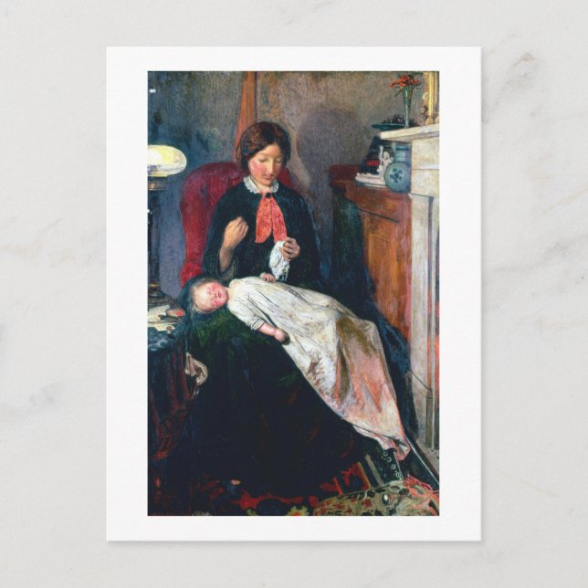 En engelsk brasa från 1854-5 vykort (Framsida)