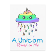 En Enhörning Regnade På Mig