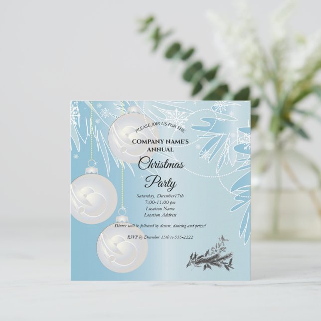 En enkel elegant julfest (Stående Fram)