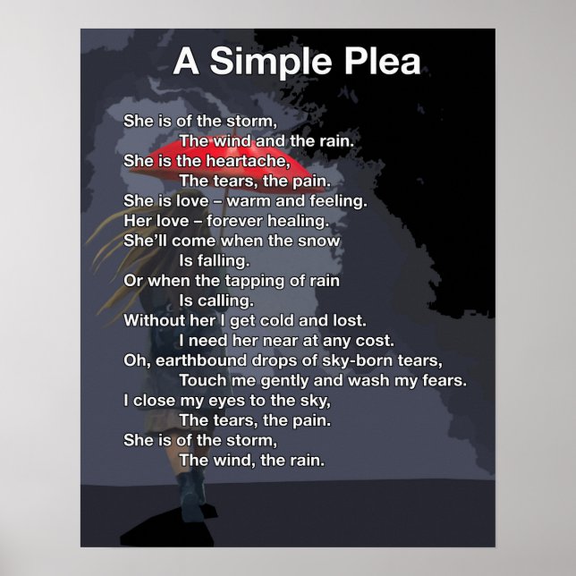 En enkel grund poster (Framsidan)