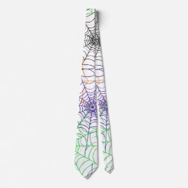 En enkel Halloween Spiders Webben Mönster Slips