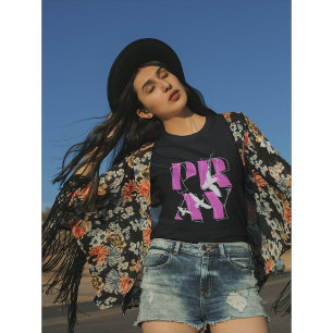 En enkel påminnelse PRAY Christian Faith T Shirt