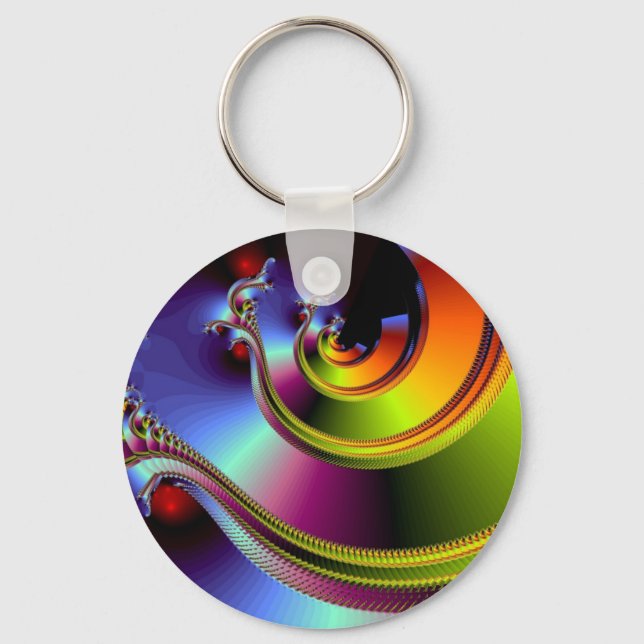 En enkel projektionsyta nyckelring (Framsida)