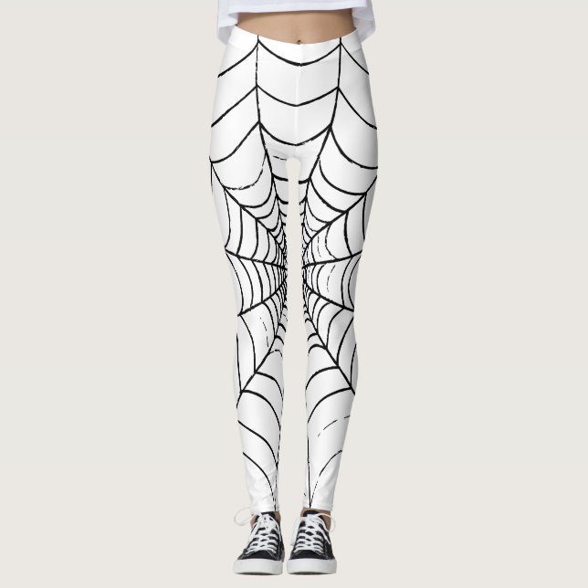 En enkel spindelns Webben Leggings (Framsida)