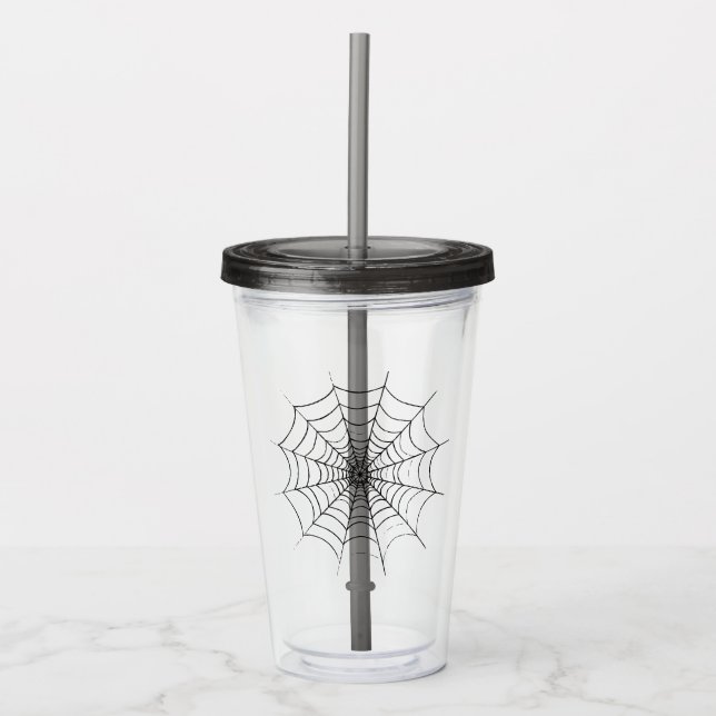 En enkel spindelns Webben Take Away Mugg (Framsida)