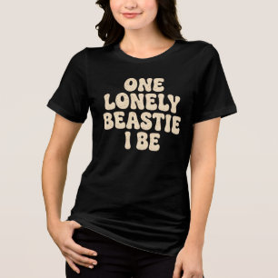 En Ensam Beastie Be i Vintage 70- och 80-talsstil T Shirt