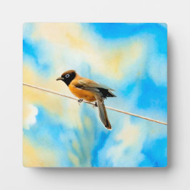 En ensam färglös fågel