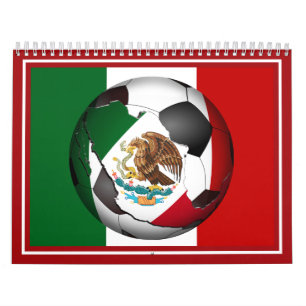 En Espanol - Mexico Soccer Ball Photo Ram Kalender