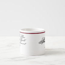 En espressokopp - Ett Shakespeare-citat