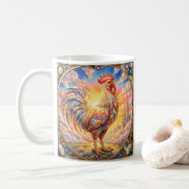 En eterisk tupp1 kaffemugg