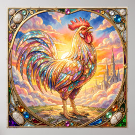 En eterisk tupp poster