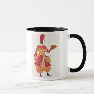 En eunuck, från baletten 'Scheherazade Mugg