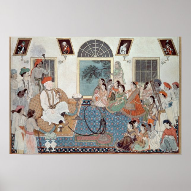 En europé, förmodligen Herr David Ochterlony Poster (Framsidan)