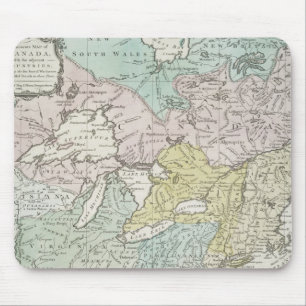 En exakt karta av Kanada, 1761 Musmatta