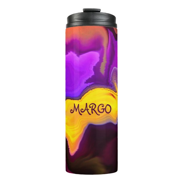 En explosion av Lila och Gult (Framsida)