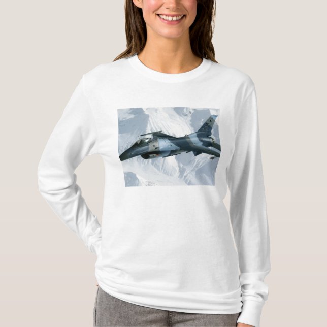 En F-16-aggregerare T Shirt (Framsida)