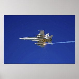 En F-/A-18Cbålgeting Poster