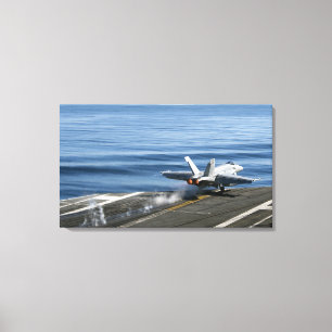 En F-/A-18Etoppenbålgeting Canvastryck