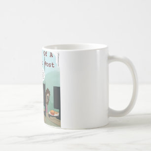 En Facebook-inläggets anatomi är rolig Kaffemugg