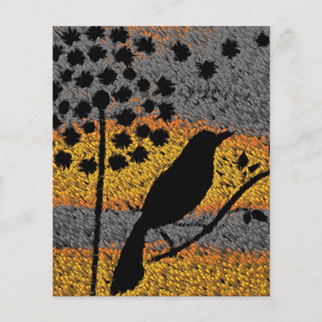 En fågel bland de fäder Pappra Lakan (Framsida)