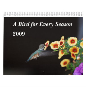En fågel för varje säsong kalender