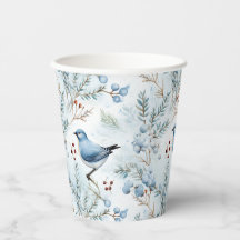 En fågel i en kall vinter -