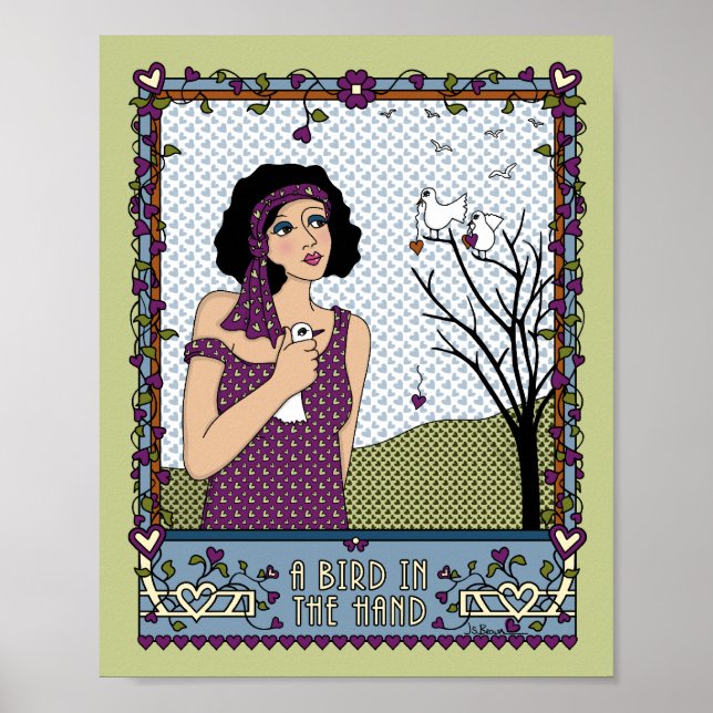 En fågel i Hand_A_8x10-Poster Poster (Framsidan)