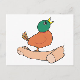 En fågel i handen är värd två i Bush Vykort