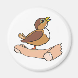 En fågel i handen magnet