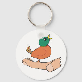 En fågel i handen nyckelring