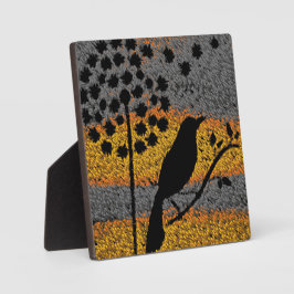 En fågel på fäderslätten med Easel