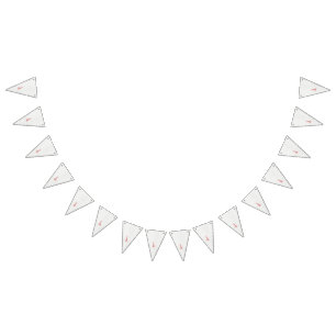 en fågel teckning med blommor vimplar