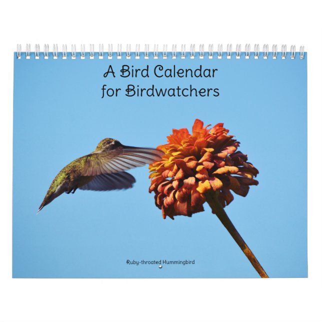 En Fågelkalender för Fågelskådare Kalender (Omslag)
