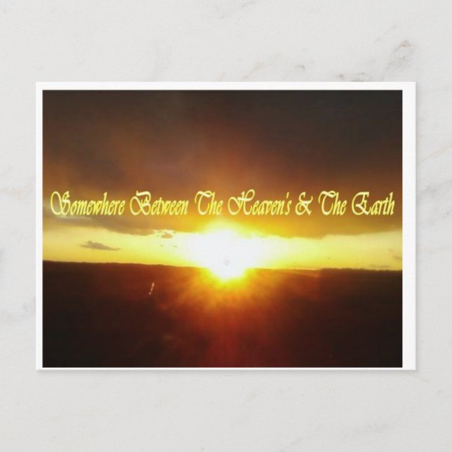 En Faith Journey of Hope Helg Vykort (Framsida)