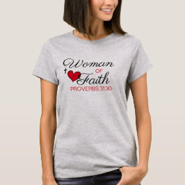 En Faith-kvinna T Shirt