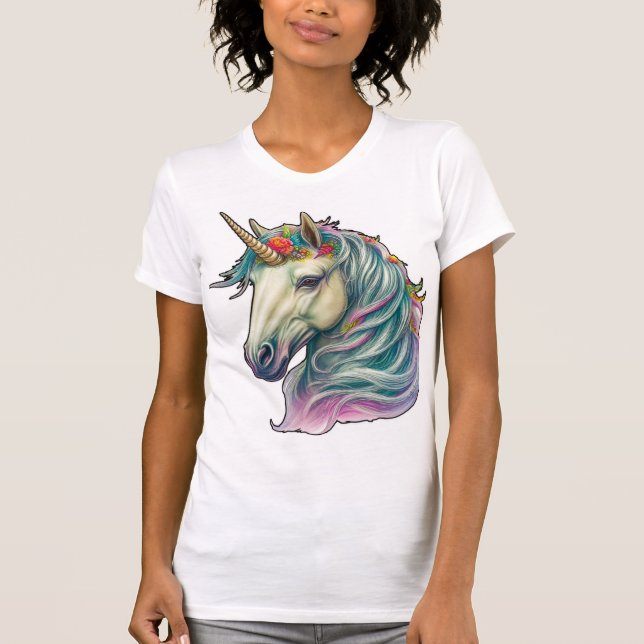 En Fantastical Unicorn! T Shirt (Framsida)