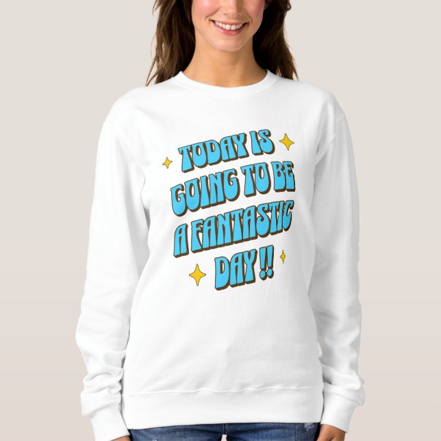 En fantastisk dag t shirt (Framsida)