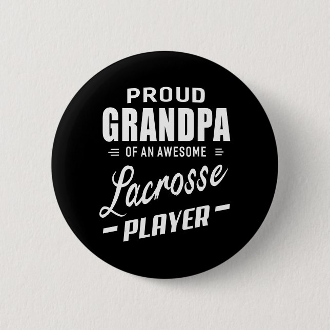 En Fantastisk Lacrosse-spelare, stolt farfar Knapp (Framsida)
