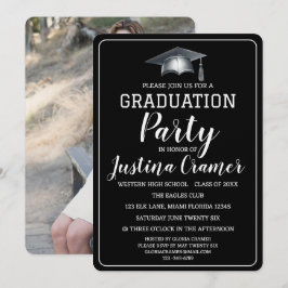 En fantastisk milstolpe: Fotoinbjudan Inbjudningar