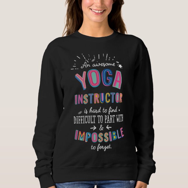 En Fantastisk Yoga-instruktör som inte kan bilda T Shirt (Framsida)
