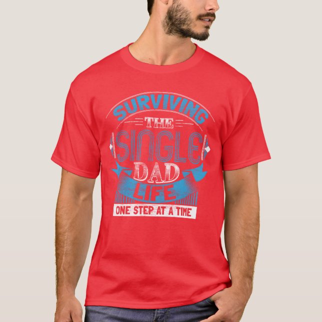 En Far Paps var roligt T Shirt (Framsida)