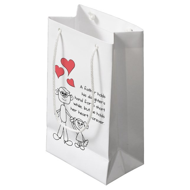 En far rymmer hans dotter räcker (Framsidan Vinklad)