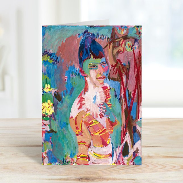 En Färgad flicka | Albert Müller Kort (Skapare uppladdad)