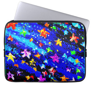 En Färgad Starry Himlar. Köp nu Laptop Fodral
