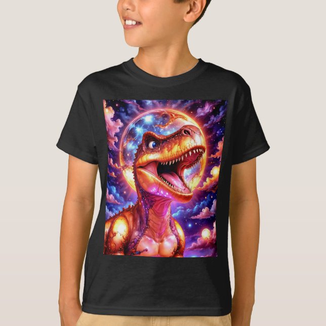 En färglös, mest beklaglig Dino T Shirt (Framsida)