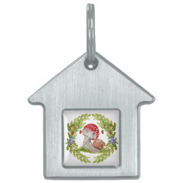 En färglös skogsfluga och snigel ID-bricka husdjur