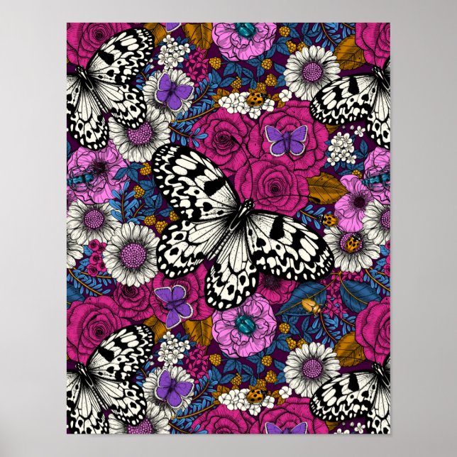 En färglös trädgård II Poster (Framsidan)