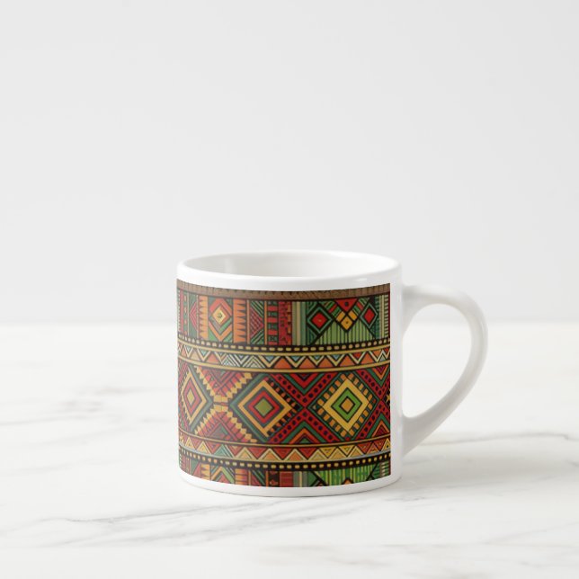 En färgrik espressokopp (Höger)