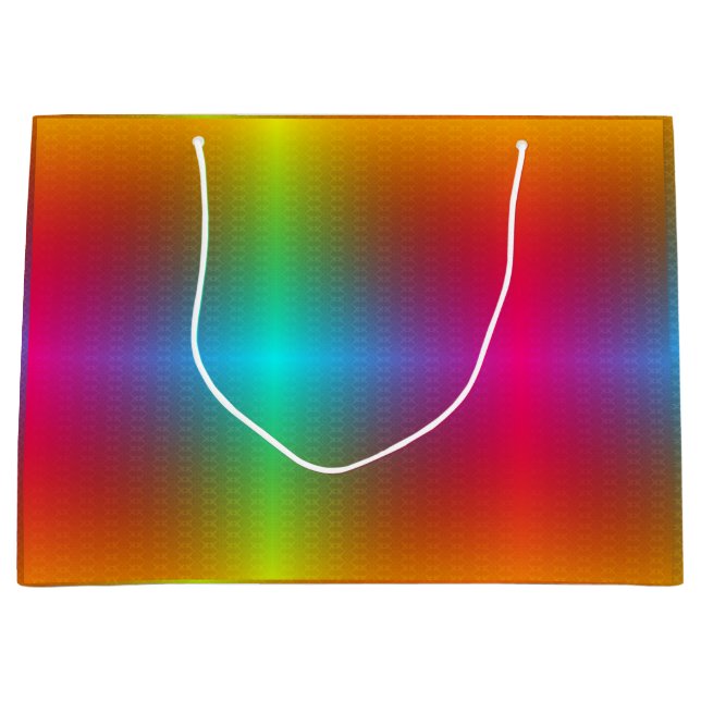 En färgrik presentpåse med en livfull gradient  (Framsidan)