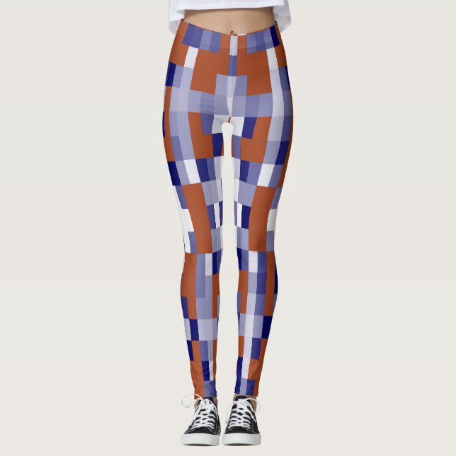 En färgstark elegant för "Ratti_Kreativ_Arts"-kopp Leggings (Framsida)
